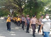 Tingkatkan Imun, Kapolres Palu Ajak Anggotanya Lari Pagi Menjelang Pilkada Serentak 2020