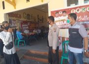 Polsek Palu Utara Amankan Kampanye Cagub/Cawagub Sulteng Hidayat-Bartho
