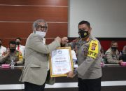 Kapolres Palu Terima Penghargaan dari KPAI