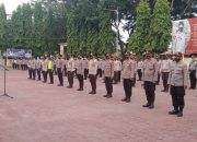 Kabag Ops Pimpin Apel Pengamanan Kampanye Dialogis