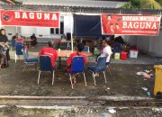 Baguna PDI Perjuangan Sulteng Bangun Dapur Umum dan Bagi Sembako di Mamuju