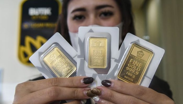 Harga Emas Berjangka Stabil di Tengah Pelemahan Dolar AS