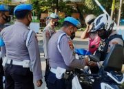 22 Polisi di Palu Terjaring Razia SIM dan STNK