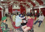 Kapolres Palu-Dandim Donggala Cek Pelaksanaan Vaksinasi Massal