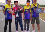 Balap Motor Buat Sejarah Baru, Carlos Demelos Sumbang Perunggu Untuk Sulteng