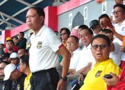 Laga Persahabatan PS Boalemo Vs Persidago Disaksikan Langsung Menpora