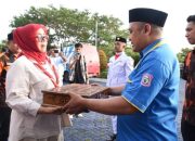 Kirab Duplikat Bendera Pusaka Berakhir di Bone Bolango