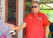 PDI Perjuangan Sulawesi Tengah Bagikan Makanan Sehat untuk Peringati HUT Megawati