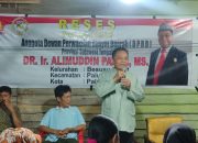 Reses, Alimuddin Paada : Banyak Masyarakat Kota Palu Keluhkan Persoalan Sampah
