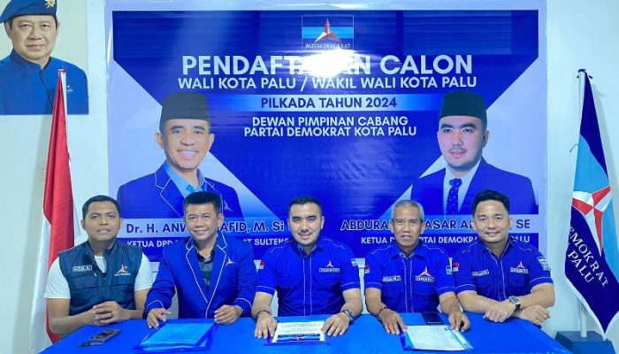 Demokrat Palu Buka Pendaftaran Balon Wali Kota Palu