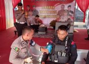 Dokkes Polda Sulteng Keliling Pos Satgas Untuk Pelayanan Kesehatan Personil dan Pemudik