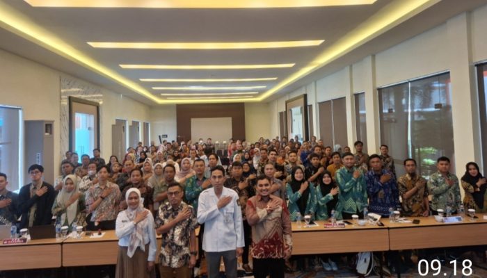 PPK dan PPS se Kota Palu Ikut Bimtek Pemutakhiran Data Pemilih