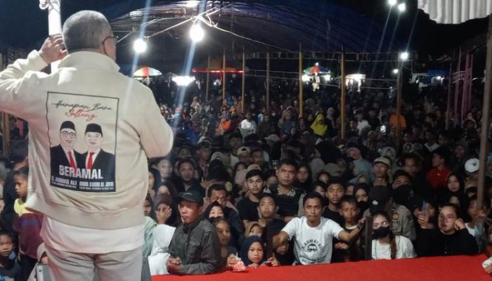 Habib M Alhabsyi di Touna Nyatakan Dukungan ke Ahmad Ali Sebagai Gubernur Sulteng