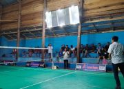 Erwin Burase Resmi Buka Turnamen Badminton Armanda 2024 di Parigi Moutong