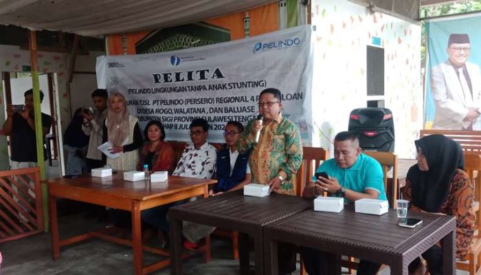 Sekretariat DPRD Sulteng – PT Pelindo Serahkan Bantuan Stunting  dan Ibu Hamil KEK di Kabupaten Sigi