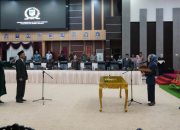 DPRD Sulteng Paripurnakan Sumpah Janji PAW Fadli Anang, Pengganti Muslih