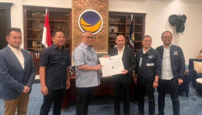 Nasdem Resmi Mengusung Ahmad Ali Untuk Pilgub Sulteng 2024-2029