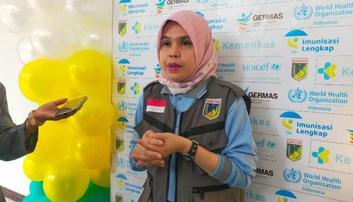 Dinkes Sulteng Optimis Capai Target Imunisasi Polio 2024