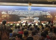 DPRD Sulteng Hadiri Penyampaian LHP BPK-RI Pada Presiden RI di Jakarta