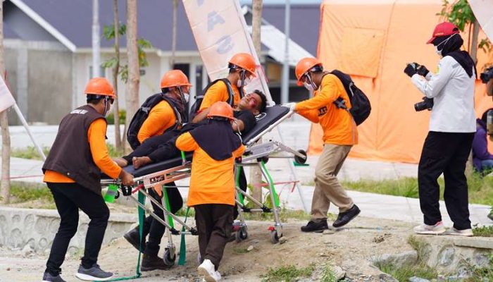 Kantor Pencarian dan Pertolongan Palu Gelar Pemberdayaan Tentnag Pencarian dan Pertolongan di Petobo