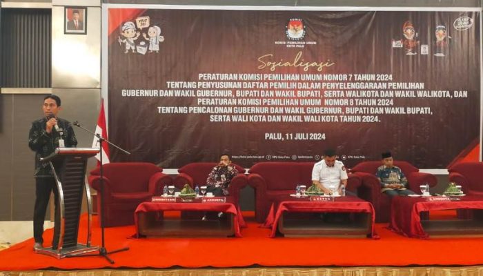 KPU Palu Sosialisasikan PKPU Tentang Penyusunan Daftar Pemilih dan Pencalonan Kepala Daerah