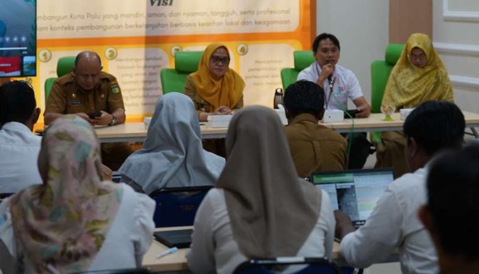 Diskominfosantik dan BPS Palu Gelar  FGD Kelurahan Cinta Statistik