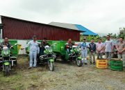 PT Huabao Donasi Motor Sampah, Kontainer dan Bak Hingga Tanam Mangrove di Desa Lingkar Tambang