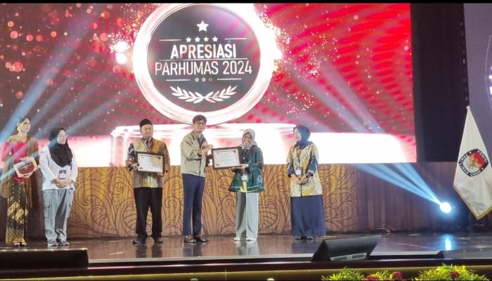 KPU Sulteng Terbaik Dua Podcast Paling Menyala 2024