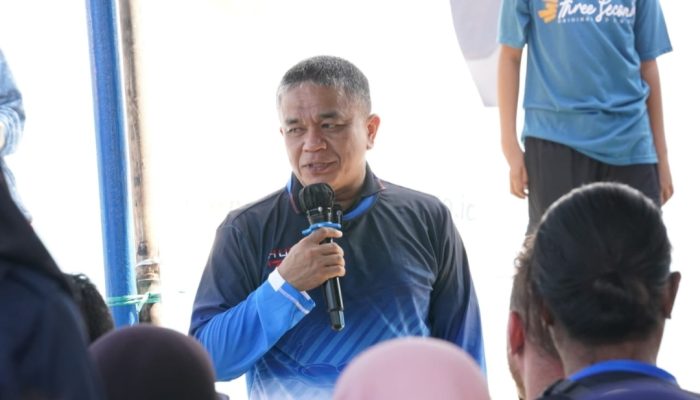 Hadianto Rasyid Janji Masukkan Renang Lintas Teluk Palu Dalam PSE