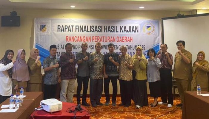 DPRD Sulteng Finalisasi Hasil Kajian Ranperda Arsitektur Bangunan Berciri Khas  Daerah