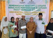 Baznas Palu Serahkan 125 Paket Zakat, Infak dan Sedekah