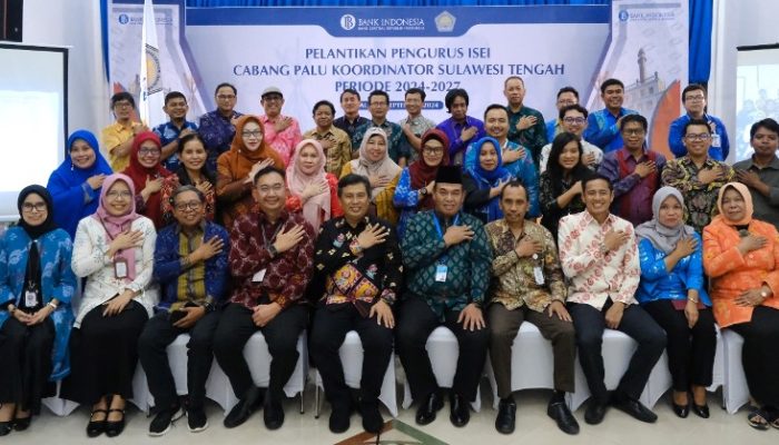 ISEI Koordinator Sulteng Resmi Dilantik. Perkuat Sinergi Hadapi Tantangan di Era Disrupsi