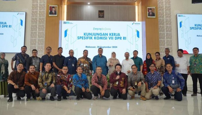 Kunjungan ke Pertamina Patra Niaga Regional Sulawesi, Komisi VII DPR RI Dukung Pertamina Gencarkan Penerapan NZE 
