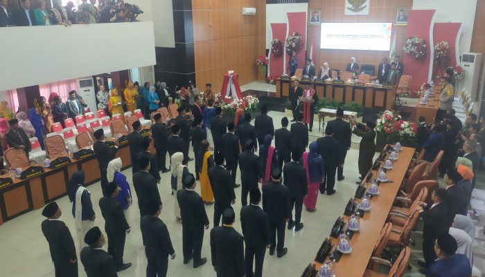 Rico Djanggola Ketua Sementara DPRD Palu Periode 2024-2029