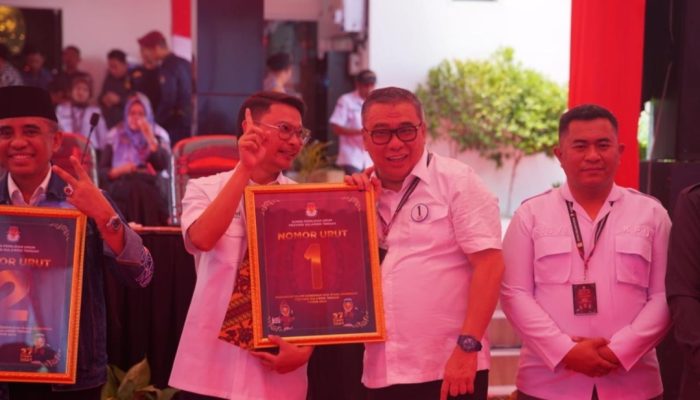 Ahmad Ali-Abdul Karim Aljufri Dapat Nomor 1 di Pilgub Sulteng