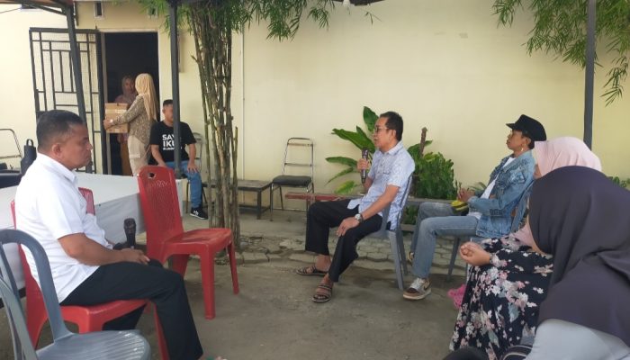 Hadianto Rasyid Temui Warga BTN Mahkota. Begini Permintaan Warga