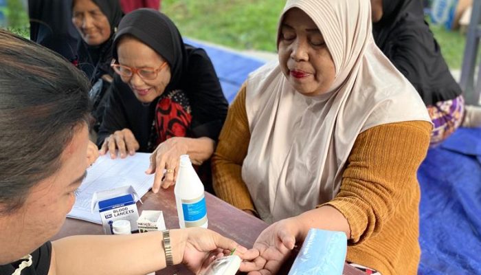 Tim Ahmad Ali Buka Pos Kesehatan Gratis bagi Penyintas Bencana 2018 di Kelurahan Panau
