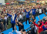Reny Lamadjido Kampanyekan Hidup Sehat di Zumba Massal Perempuan BERANI Parimo