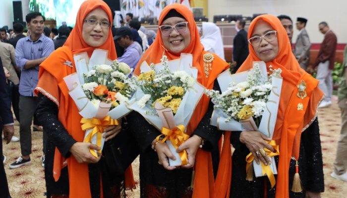 Tiga Srikandi PKS di DPRD Sulteng Periode 2024-2029. Sri Atun Sudah Tiga Periode