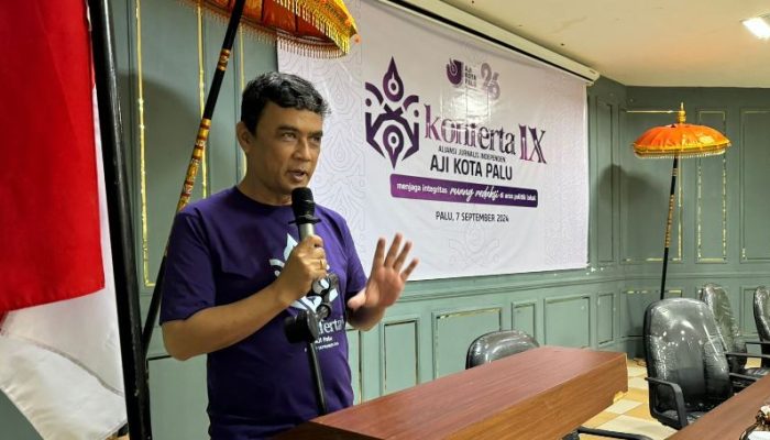 Sekjen AJI Indonesia Buka Konferkot  ke- IX AJI Palu