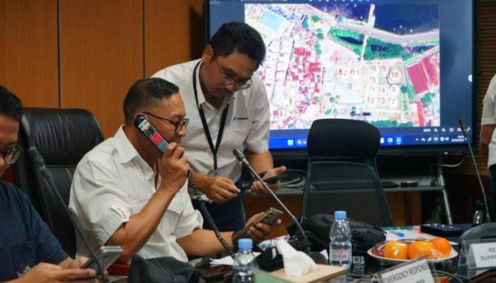 Pertamina Patra Niaga Regional Sulawesi Simulasi Organisasi Keadaan Darurat