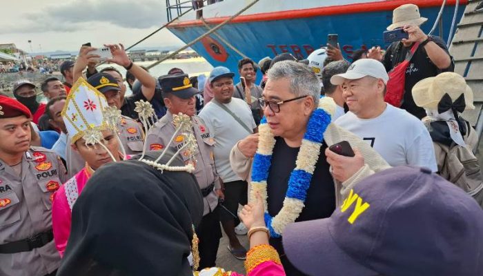 Ahmad Ali Lanjutkan Sosialisasi di Salakan Bangkep