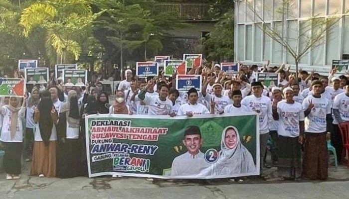 Ratusan Abnaul Khairaat Sulteng Gabung Anwar Hafid-Reny Lamadjido