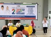 Usung Program Pro-Rakyat, Ratusan Warga Huntap Beri Dukungan ke Anwar-Reny