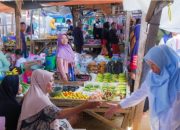 Blusukan di Pasar Lasoani, dr Reny Lamadjido: Pasar Bangkitkan Ekonomi Lokal