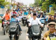 Diarak Ratusan Ojek, Warga Batui Tegaskan Ikatan Emosional Kuat dengan Anwar Hafid