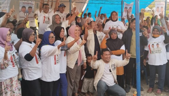 Tim Koalisi Paparkan Program BERAMAL ke Warga Kampal, Parimo