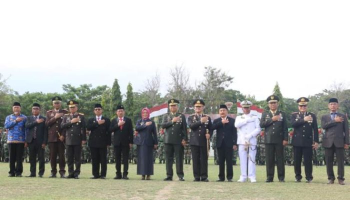 HUT TNI ke-79 Korem 132/tadulako. Danrem Minta Prajurit Utamakan Kepentingan Rakyat