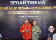 Pjs Wali Kota Palu Hadiri Penyerahan 26 BMN di Kementerian PUPR