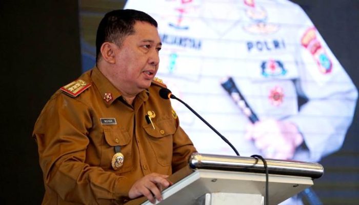 Pjs Wali Kota Palu Hadiri Deklarasi Pilkada Damai Yang digelar Polresta